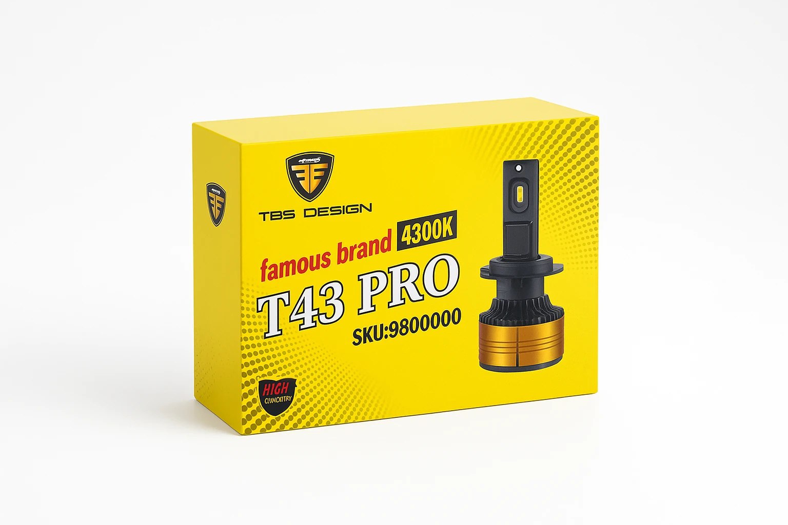 هدلایت تیبیاس دیزاین TBS Design T43 Pro پایه H1 - Image 10