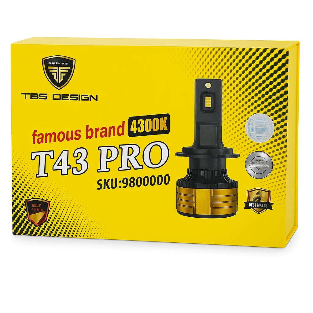هدلایت تیبیاس دیزاین TBS Design T43 Pro پایه H1 - Image 8